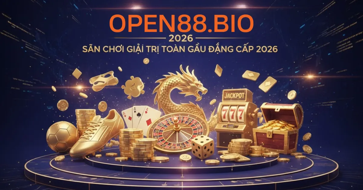 Open88 - Trang Open88 Cá Cược Uy Tín Từ Liên Minh Okvip Logo Open88 Nhà cái uy tín 2026